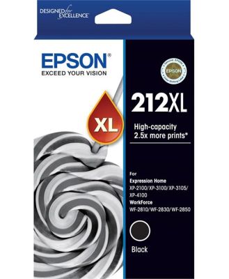 Epson C13212XL High Capacity Black Ink Cartridge T02X192