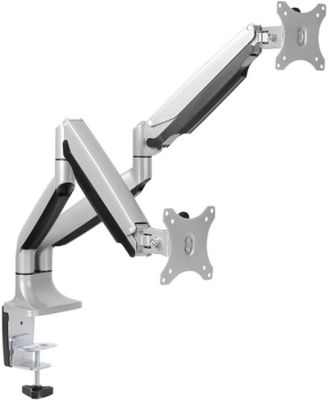 Ergovida Double Arm Gas Spring Monitor Desk Mount EMA10-C24