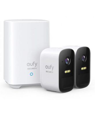Eufy eufyCam 2C Pro 2K Wireless Home Security System (2 Pack) T8861CD1