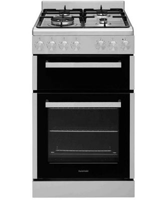 Euromaid 54cm Gas Freestanding Cooker Stainless Steel EFS54FC-DGS