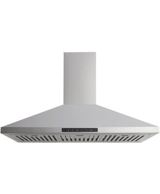 Euromaid 90cm Pyramid Canopy Rangehood, Stainless Steel CPT9S