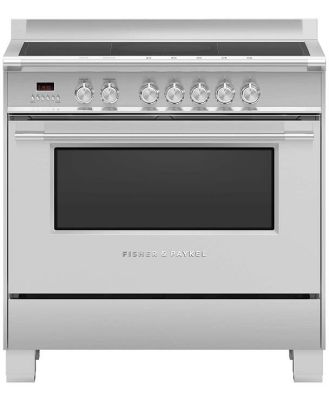 Fisher & Paykel Series 7 Freestanding Cooker, Induction, 90cm, 5 Zones with SmartZone OR90SCI4X1