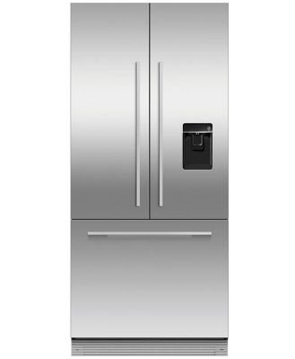 Fisher & Paykel Series 7 Integrated French Door Refrigerator Freezer, 80cm, Ice & Water RS80AU1