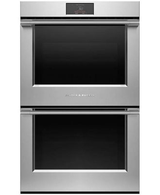 Fisher & Paykel Series 9 Double Oven, 76cm, 17 Function, Self-cleaning OB76DPPTX1