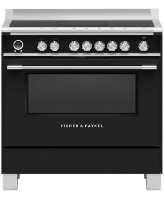 Fisher & Paykel Series 9 Freestanding Cooker, Induction, 90cm, 5 Zones with SmartZone, Self-cleaning OR90SCI6B1