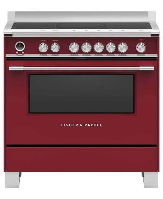 Fisher & Paykel Series 9 Freestanding Cooker, Induction, 90cm, 5 Zones with SmartZone, Self-cleaning OR90SCI6R1