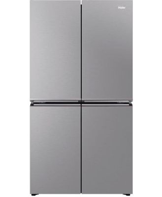 Haier Quad Door Refrigerator Freezer, 91cm, 623L Satina HRF680YS