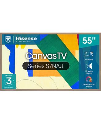 Hisense 55 Canvas S7NAU 4K QLED Smart TV (2024) 55S7NAU