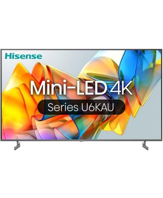 Hisense 75 Series U6KAU Mini-LED 4K TV 75U6KAU