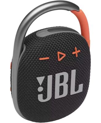JBL Clip 4 Ultra-portable Waterproof SpeakerBlack/Orange JBLCLIP4BLKO