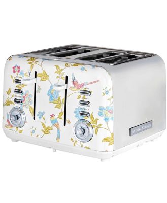 LAURA ASHLEY Elveden 4 Slice Toaster - White SBT583WS