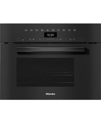 Miele VitroLine Obsidian Black Steam Oven with Microwave DGM7440OBSW