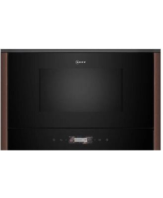 Neff 38cm Built in Microwave with Brushed Bronze Side Trims NL9WR21Y1A-BB