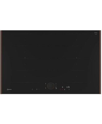 Neff 80cm Flex Design Induction Cooktop with Brushed Bronze Side Trims and TwistPad Flex T68YYY4C0-BB