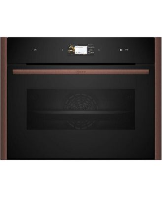 Neff Compact Oven with FullSteam with Brushed Bronze Side Trims / Handle C29FS31Y0A-BB