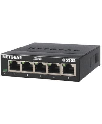 Netgear 5-Port Gigabit Ethernet SOHO Unmanaged Switch GS305-300AUS