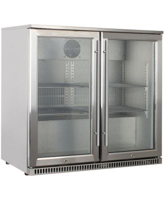 Omega 190L Outdoor Beverage Centre - Stainless Steel OBF190