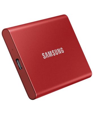 Samsung 1TB Portable SSD T7 USB3.2Metallic Red MU-PC1T0R