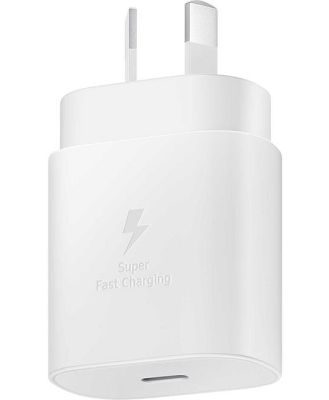 Samsung Fast Charge AC Charger - Type C - 25W (A series) White EP-TA800XWEGAU