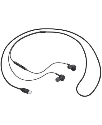 Samsung USB Type-C In-Ear Wired Earphones By AKG - Black EO-IC100BBEGWW