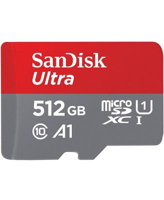 Sandisk Ultra 512GB microSD Card 150MB/S SQUAC512GGN6MA