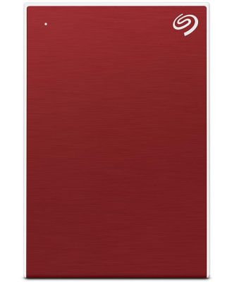 Seagate One Touch 4TB Portable Hard Drive - Red STKZ4000403