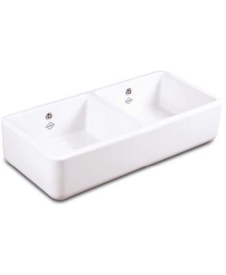 Shaws Double Bowl 1000 Sink SCLD101WH