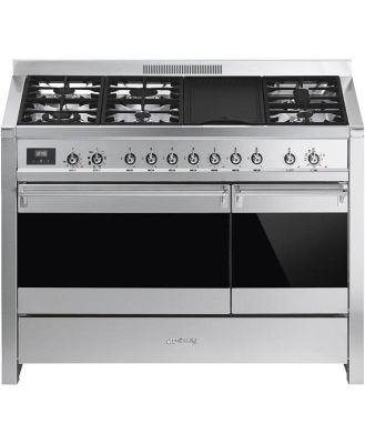 Smeg 120cm Classic Opera Freestanding Cooker Stainless Steel A3AU-81