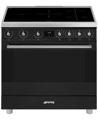 Smeg 90cm Classic Freestanding Cooker - Matte Black C9IMMB2