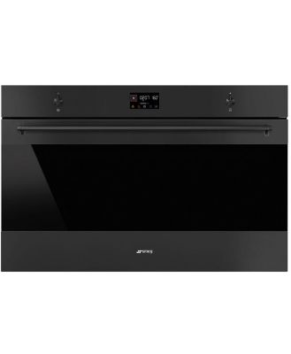 Smeg Classic 90cm Pyrolytic Oven - Matte Black SFP9302TN