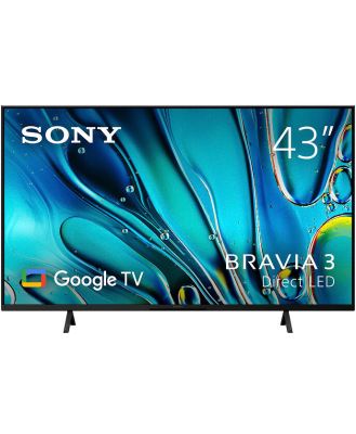 Sony 43 BRAVIA 3 4K HDR TV (2024) K43S30