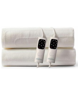 Sunbeam Sleep Perfect Antibacterial Electric Blanket Queen BLA6351