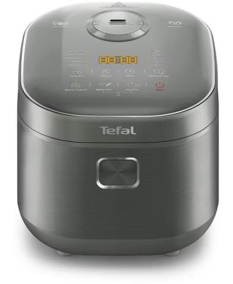 Tefal 1.8L/10 Cups Rice Master IH Rice Cooker, Grey RK818A