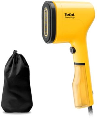 Tefal Pure Pop Handheld Garment Steamer, Sunshine Yellow DT2026