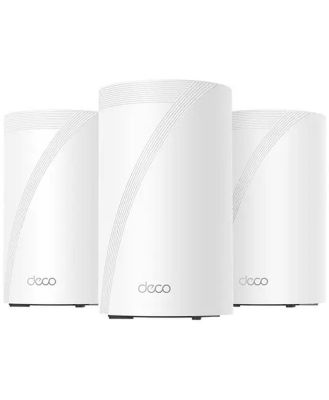 tp-link BE11000 Whole Home Mesh Wi-Fi 7 System DECO-BE65-3PK
