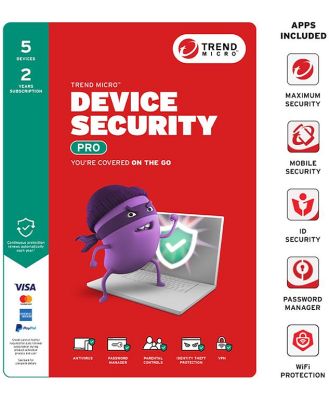 Trend Micro DEVICE SECURITY PRO 5D 2YR 9337694076181