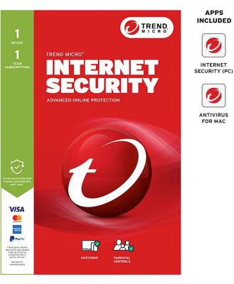 Trend Micro Internet Security 1 Device 1 Year 9337694083561