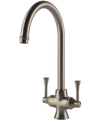 Turner Hastings Gosford Double Mixer Tap - Brushed Nickel GO202DM-BN