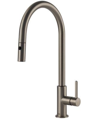 Turner Hastings Naples Pull Out Mixer Tap - Brushed Nickel NA302PM-BN