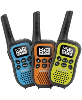 Uniden 80 Channel UHF CB Handheld RadioTriple Colour Pack UH45-3