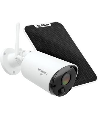 Uniden App Cam Solo Bullet Kit Wire-Free FULL HD Weatherproof * Smart Outdoor Camera with Solar Panel SOLO2KBULLETKIT