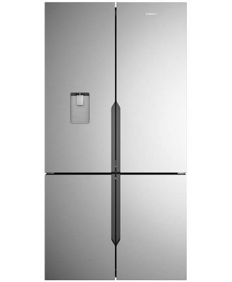 Westinghouse 564L French Quad Door Refrigerator with Non Plumbed Water Dispenser Stainless Steel WQE5660SA
