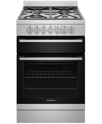 Westinghouse 60cm Dual Fuel Freestanding Cooker WFE612SC