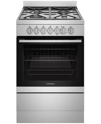 Westinghouse 60cm Dual Fuel Freestanding Cooker WFE614SC