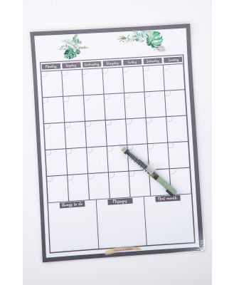ATP Creative Reusable A3 Monthly Wall Calendar And Pen Set