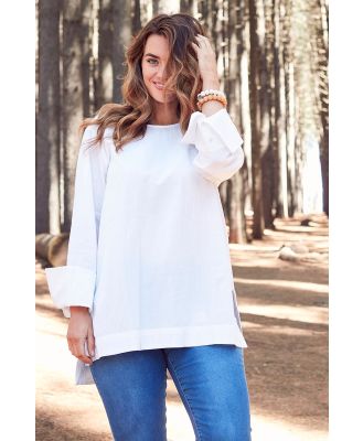 bird keepers The Cotton Linen Tunic Top