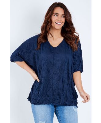 bird keepers The Crinkle Easy Wear Tunic Tee