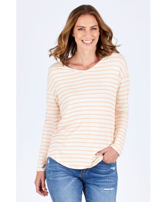 bird keepers The Stripe Jersey Top