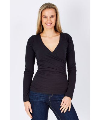 bird keepers The Wrap Jersey Top