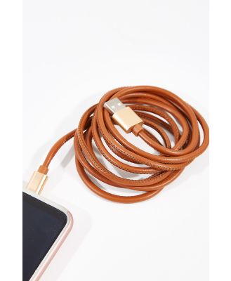 IS Gifts PU Leather 2M Android Charging Cable
